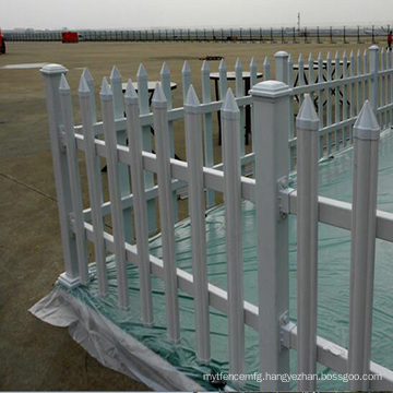 decorative aluminum fence panel chainlink design wrought arrow
